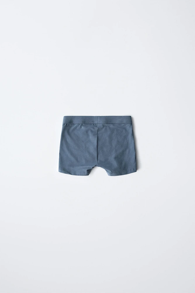 6- YEARS/ FIVE-PACK OF LABEL BOXERS