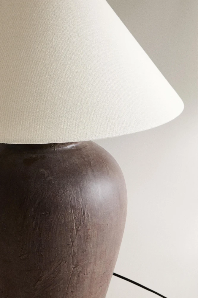 LAMPE DE TABLE BASE CÉRAMIQUE