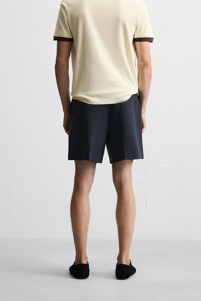 BERMUDA REGULAR FIT À LACET