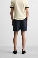 BERMUDA REGULAR FIT À LACET