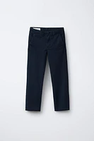 BASIC SLIM FIT CHINO PANTS