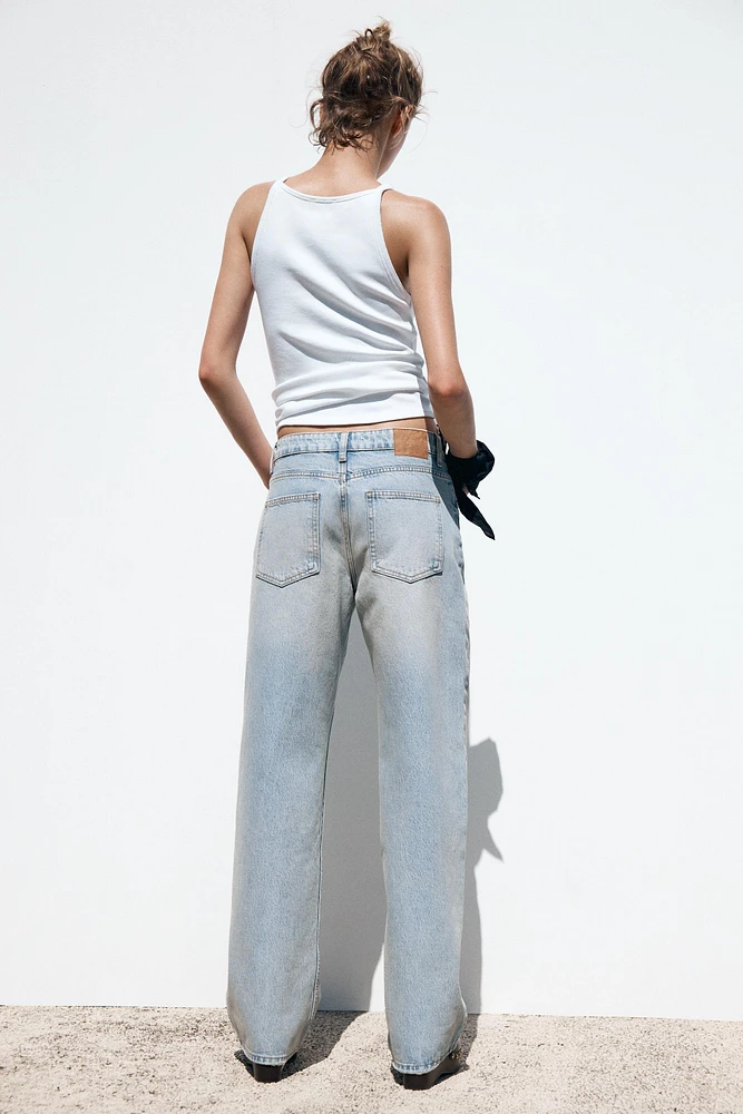 Z1975 STRAIGHT HIGH WAIST FULL LENGTH JEANS
