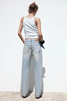Z1975 STRAIGHT HIGH WAIST FULL LENGTH JEANS