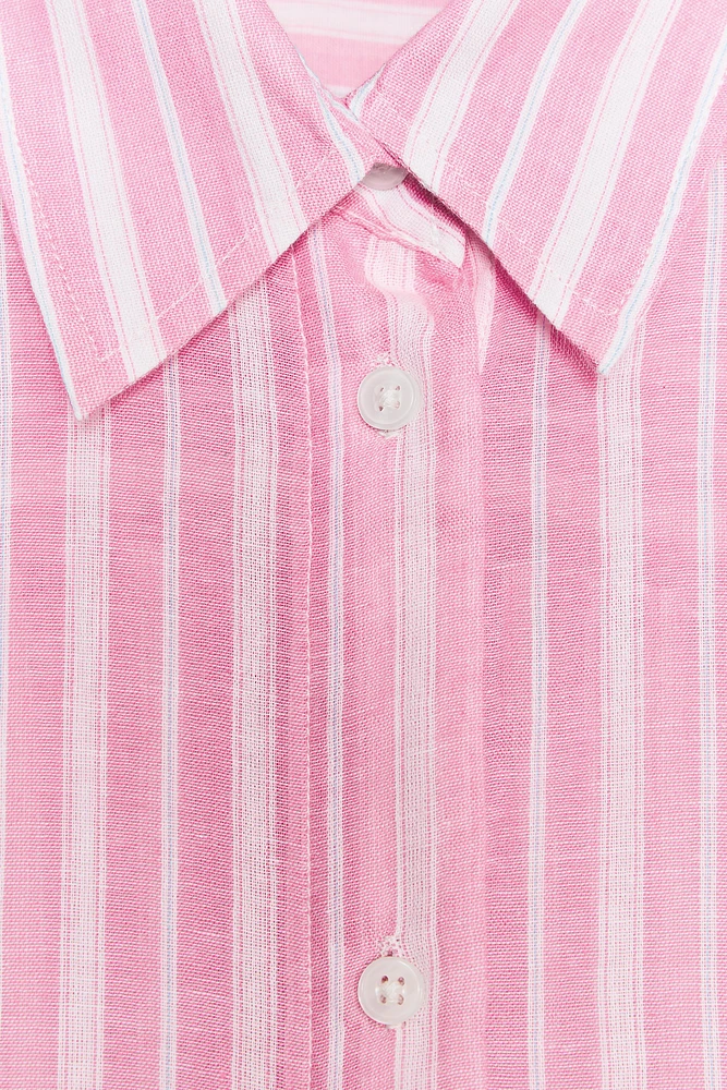 STRIPED OVERSIZED SHIRT