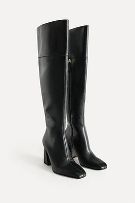 LEATHER HEELED XL BOOTS 50TH ANNIVERSARY