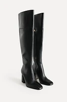 LEATHER HEELED XL BOOTS 50TH ANNIVERSARY