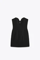 SWEETHEART NECKLINE DRESS