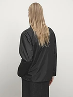 Double technical fabric jacket