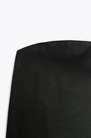 SATIN EFFECT TUBE TOP