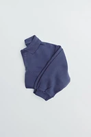 LABEL POLO SWEATSHIRT