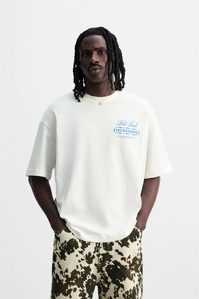 T-SHIRT IMPRIMÉS DÉLAVÉS