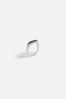 BAGUE CHEVALIÈRE À PIERRE