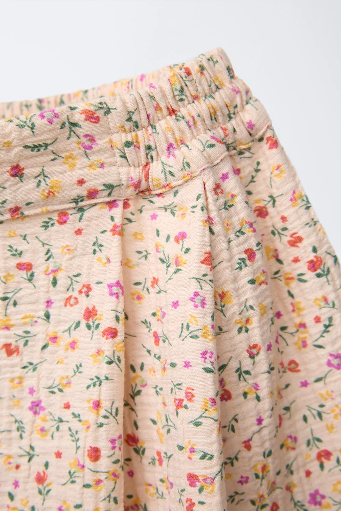 FLORAL CULOTTES