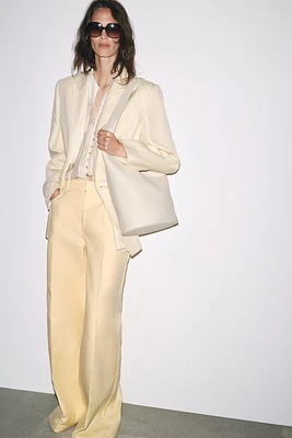 SAC SEAU ÉPAULE EN CUIR