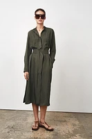 ROBE MI-LONGUE CEINTURE ZW COLLECTION