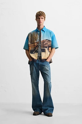 CHEMISE À IMPRIMÉ PHOTOGRAPHIQUE
