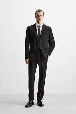 100% WOOL SUIT BLAZER