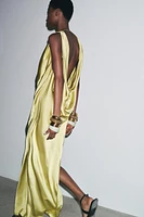 ROBE FLUIDE SATINÉE ZW COLLECTION
