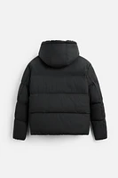 RUBBERIZED PUFFER JACKET