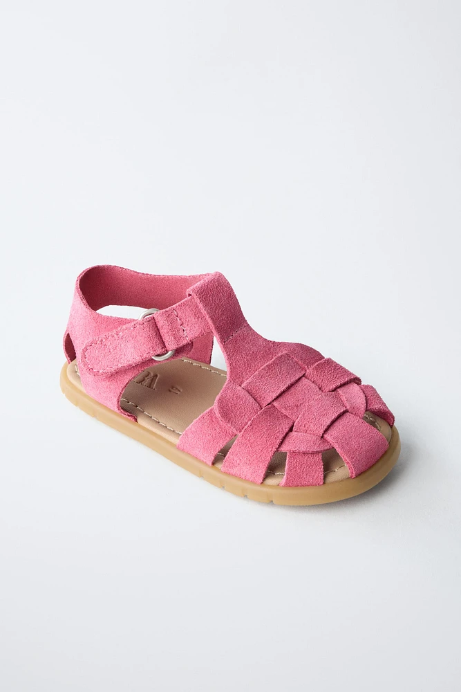 SANDALE PÊCHEUR PLAGE EN CUIR BAREFOOT