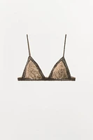 SOUTIEN-GORGE TRIANGLE RELIEF FANTAISIE