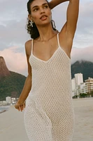 CROCHET STRAPPY DRESS