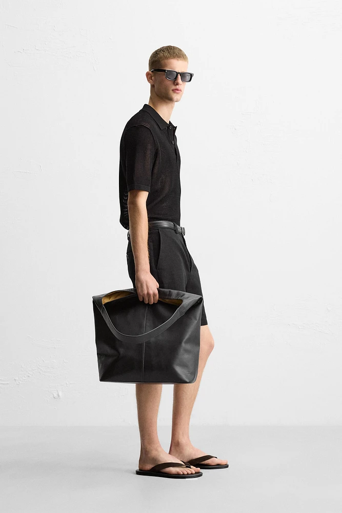 POLO EN MAILLE AJOURÉE