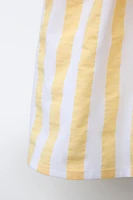 CASA LAWA © X ZARA KIDS PICOT TRIM STRIPED TOP
