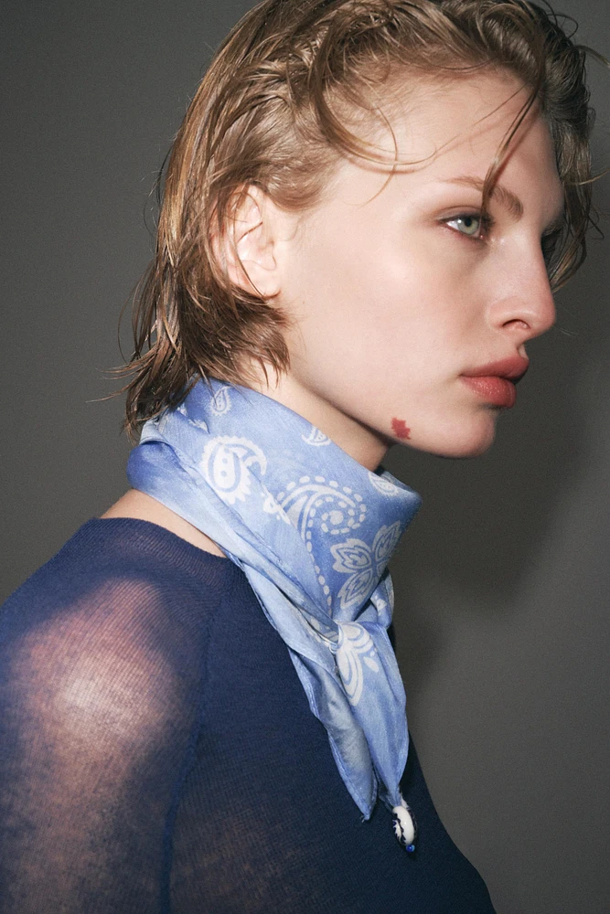 FOULARD MODAL PIÈCES CÉRAMIQUE