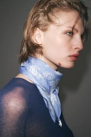 FOULARD MODAL PIÈCES CÉRAMIQUE