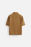 CHEMISE COUPE DÉCONTRACTÉE À RELIEF