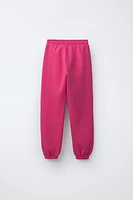 PANTALON JOGGER EN MOLLETON