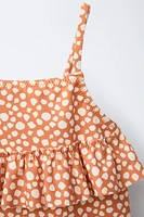 2-6 YEARS/ ANIMAL PRINT SWIMSUIT