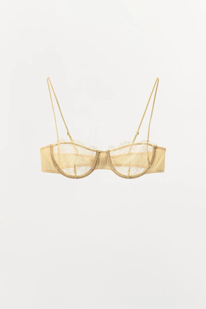UNDERWIRE LACE BRA