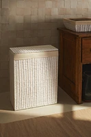 LAUNDRY BASKET WITH TWO COMPARTMENTS