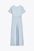 ROBE MI-LONGUE SATINÉE