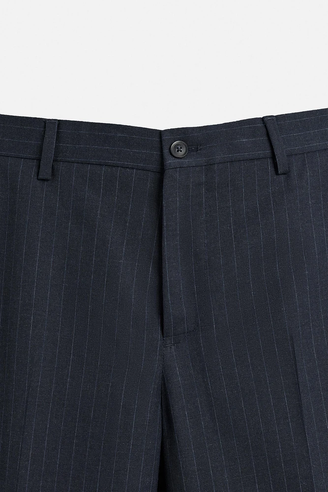 PANTALON DE COSTUME À RAYURES