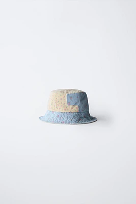 CHAPEAU BOB PATCHWORK FLEURS