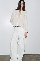 ZW COLLECTION RAMIE ROMANTIC SHIRT