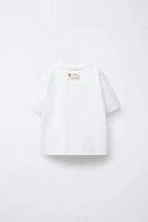 T-SHIRT À PIÈCE PALMIER