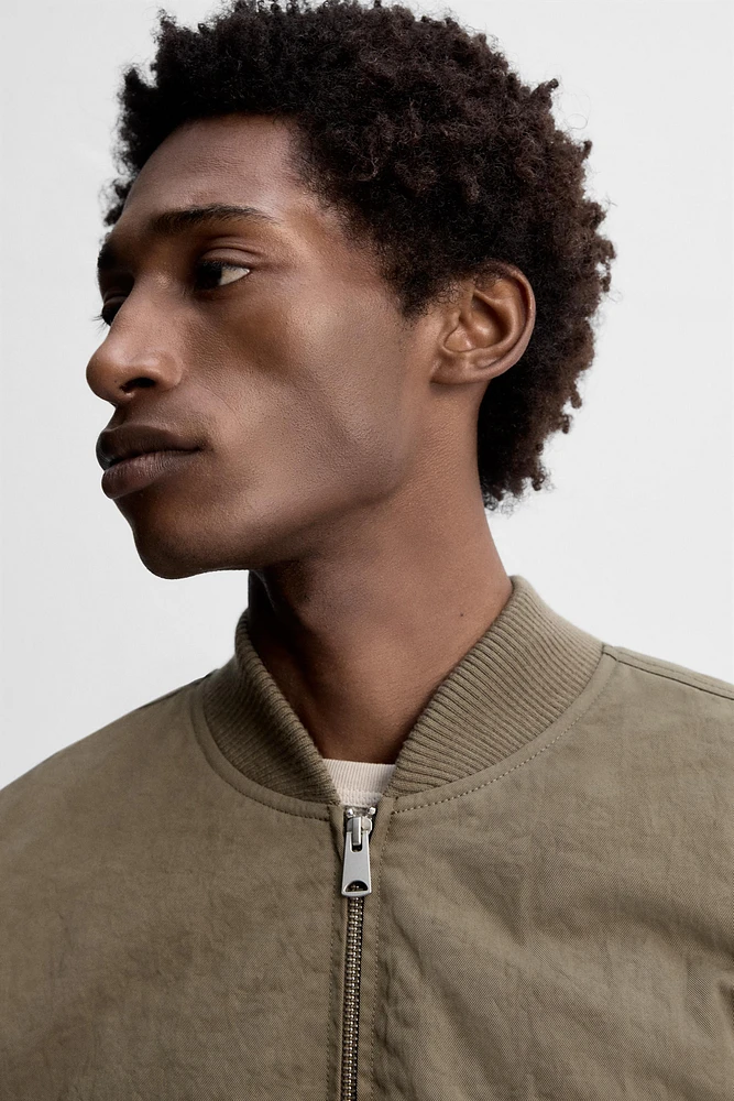 BLOUSON BOMBER MATELASSÉ