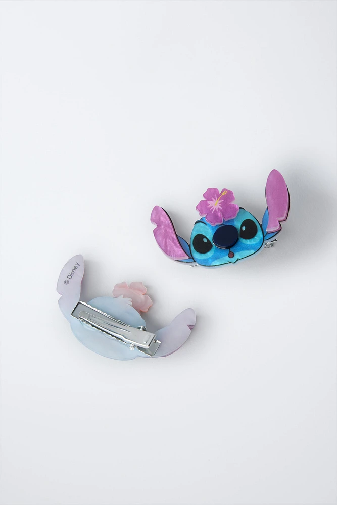 LOT DE DEUX PINCES CLIP LILO ET STITCH © DISNEY