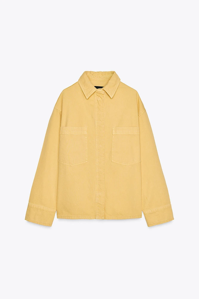 ZW COLLECTION POCKET OVERSHIRT