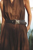 ROBE MIDI CEINTURE