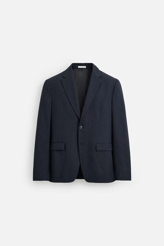 PINSTRIPE SUIT BLAZER