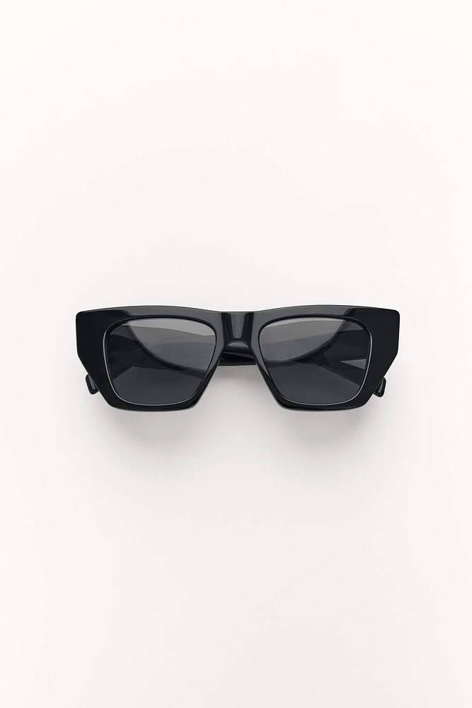 CAT EYE ACETATE SUNGLASSES