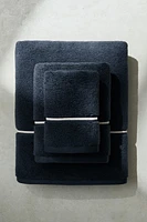 EMBROIDERED TRIM BATH TOWEL