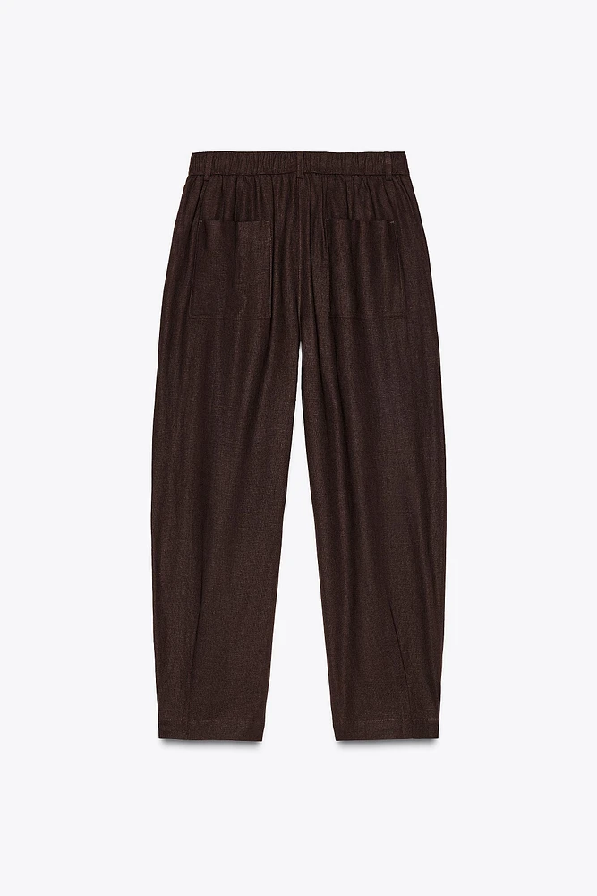 LINEN JOGGER PANTS