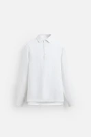 CHEMISE POLO 100 % LIN ÉDITION LIMITÉE