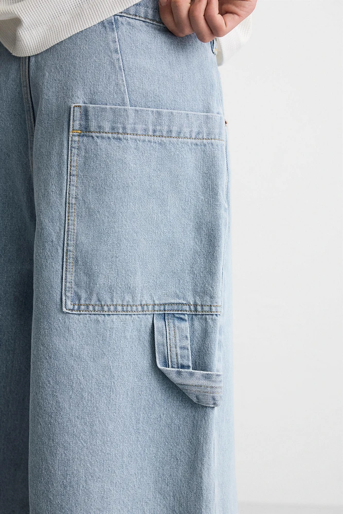 BERMUDA EN DENIM OVERSIZE